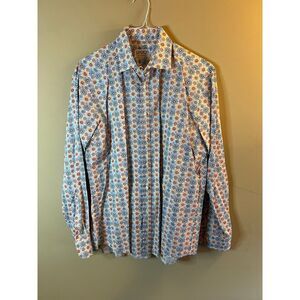 Avalon Clothing Company‎ Flower Pattern Shirt - Mens Large